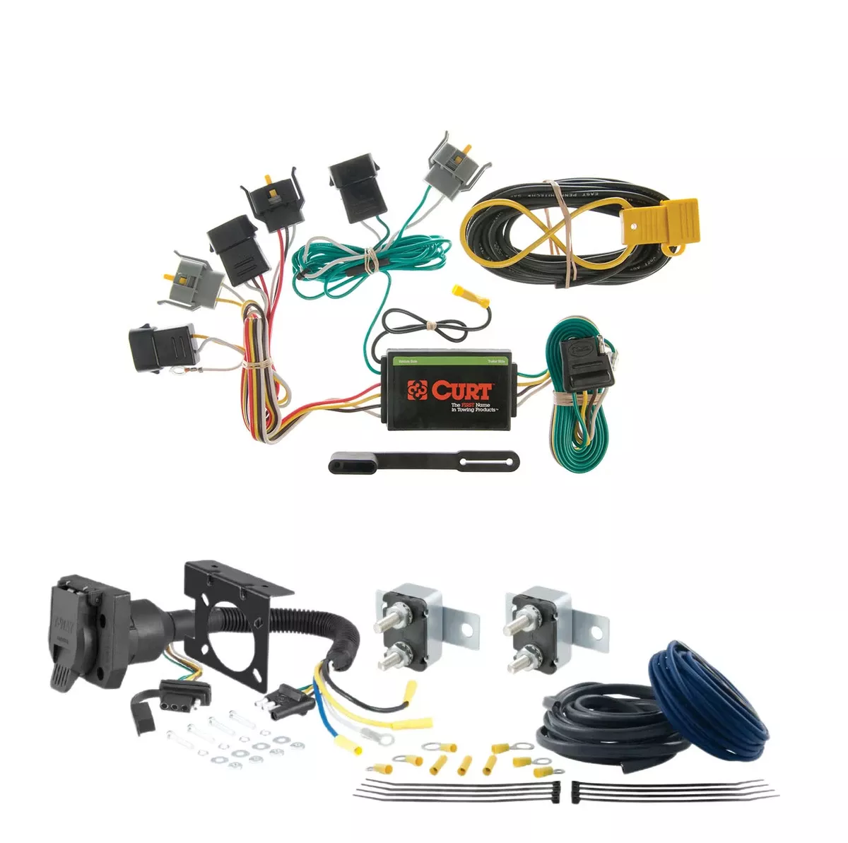 00 - 03 Ford 00 - 05 models are no drill CURT Trailer Brake Controller 7-Way Upgrade Kit7WK977