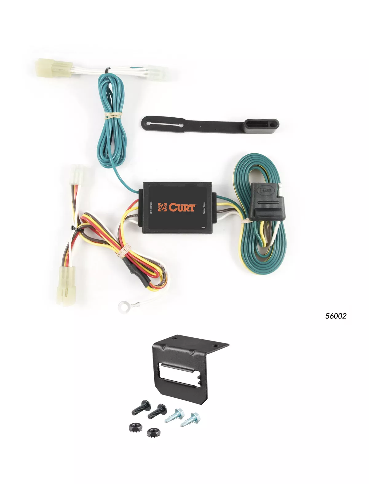 07-11 Suzuki SX4Hatchback CURT 4-flat Plug and Play Trailer Wiring