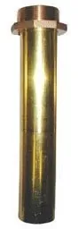 1 1/2 in. Brass Threaded Nozzle Tube