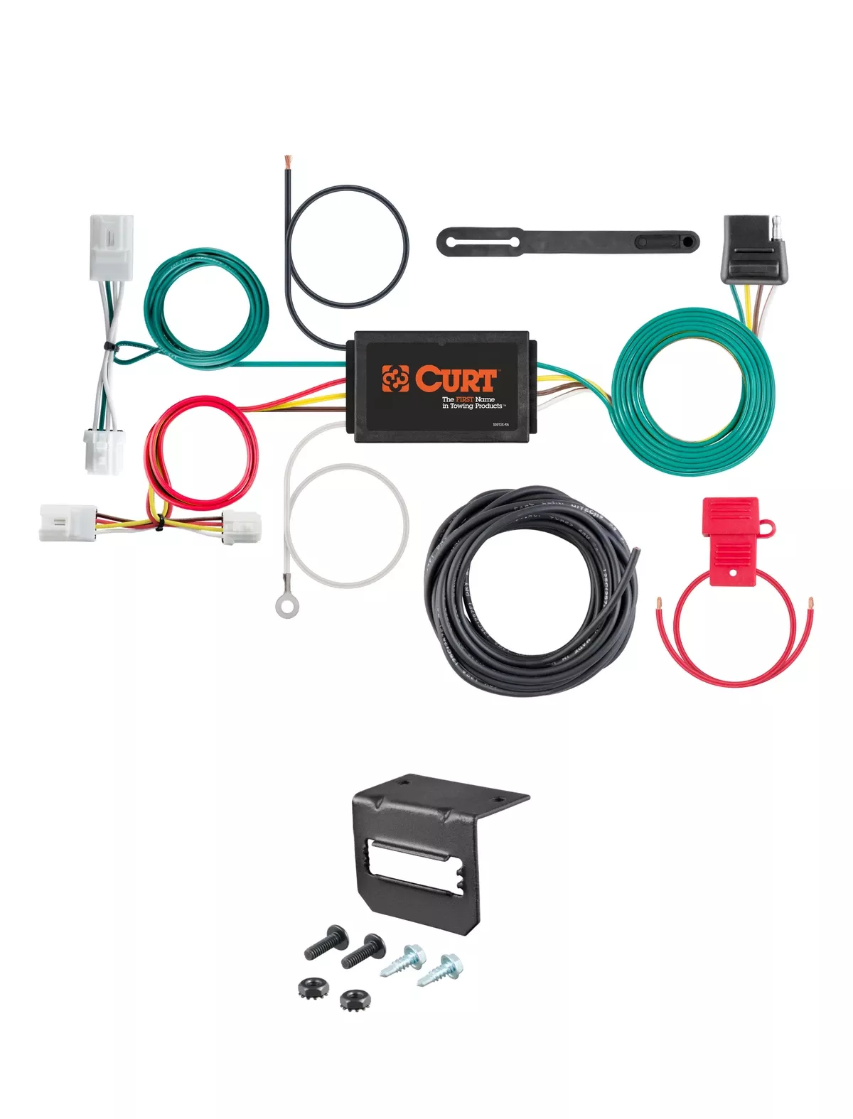 11-12 Infiniti G25 CURT 4-flat Plug and Play Trailer Wiring