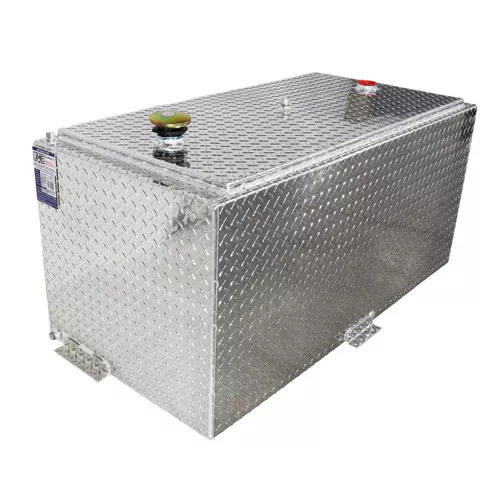 110 Gallon Aluminum Rectangle Double Wall Fuel Transfer Tank