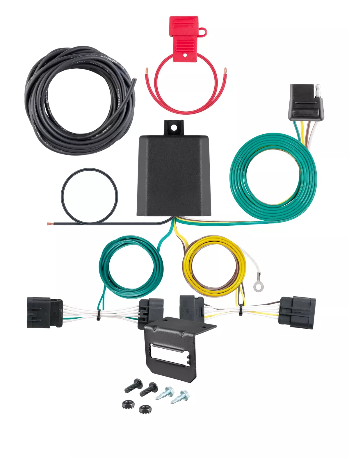 14-24 Dodge Durango Excluding SRT CURT 4-flat Plug and Play Trailer Wiring