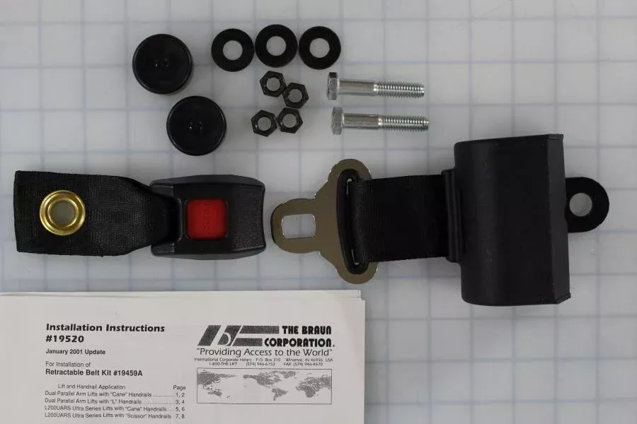 19459AKS BELT KIT D409 RETRACT ADA ARS KIT SHIPOUT