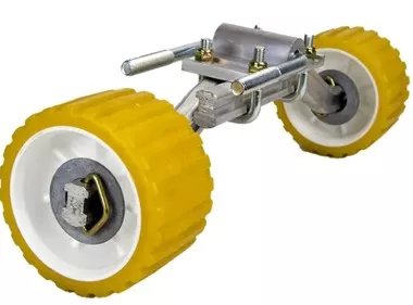 2 Wheel Roller Assembly, Adjustable Width