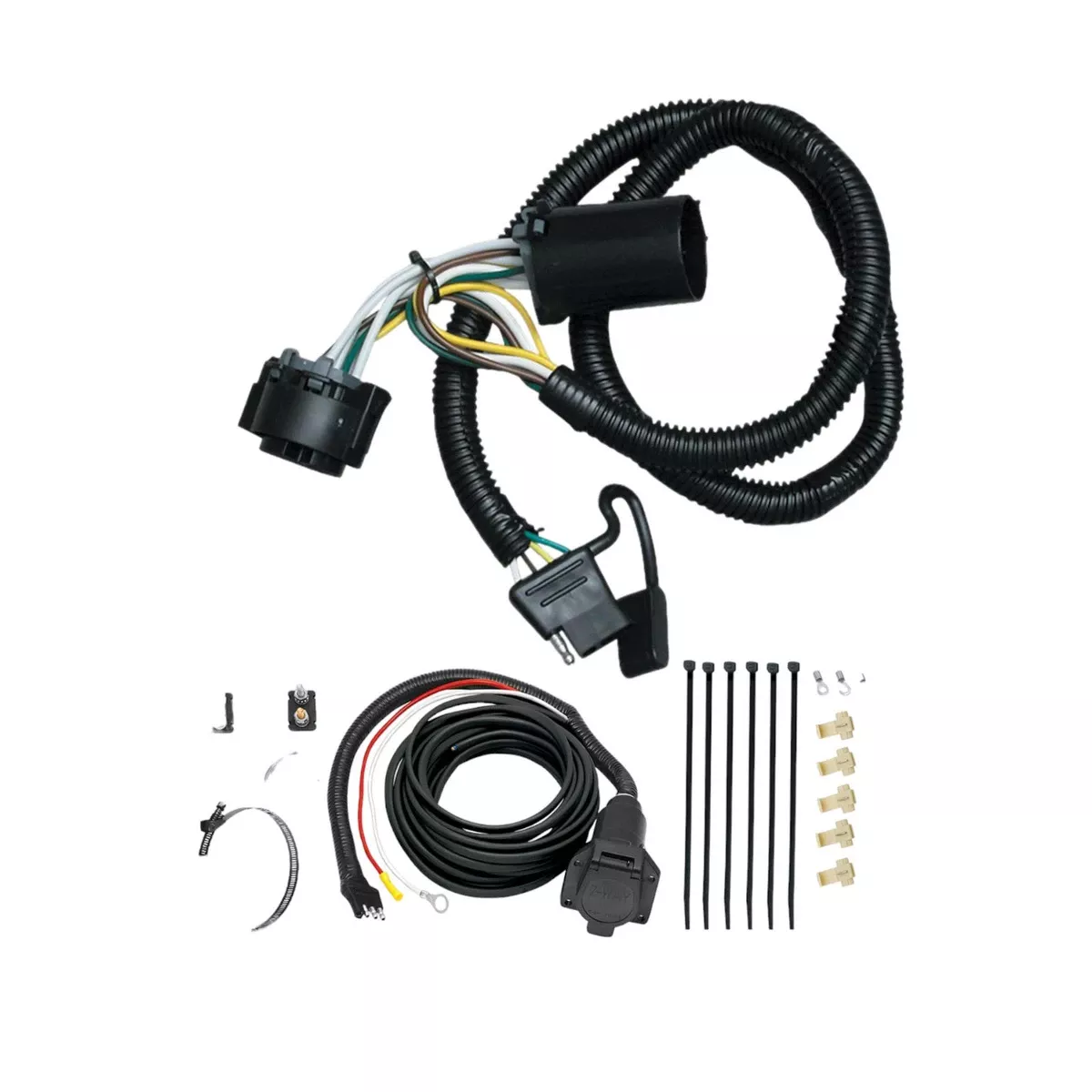 2007-2014 Chevrolet Silverado 3500 HDTekonsha Custom 7-Way + Brake Controller Install Kit