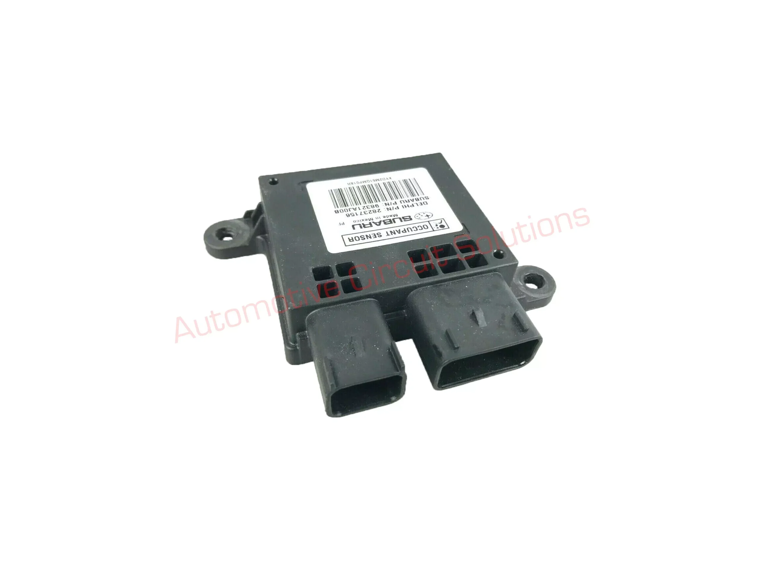 2010+ Subaru Legacy Outback Occupant Detection System MODULE RESET SERVICE