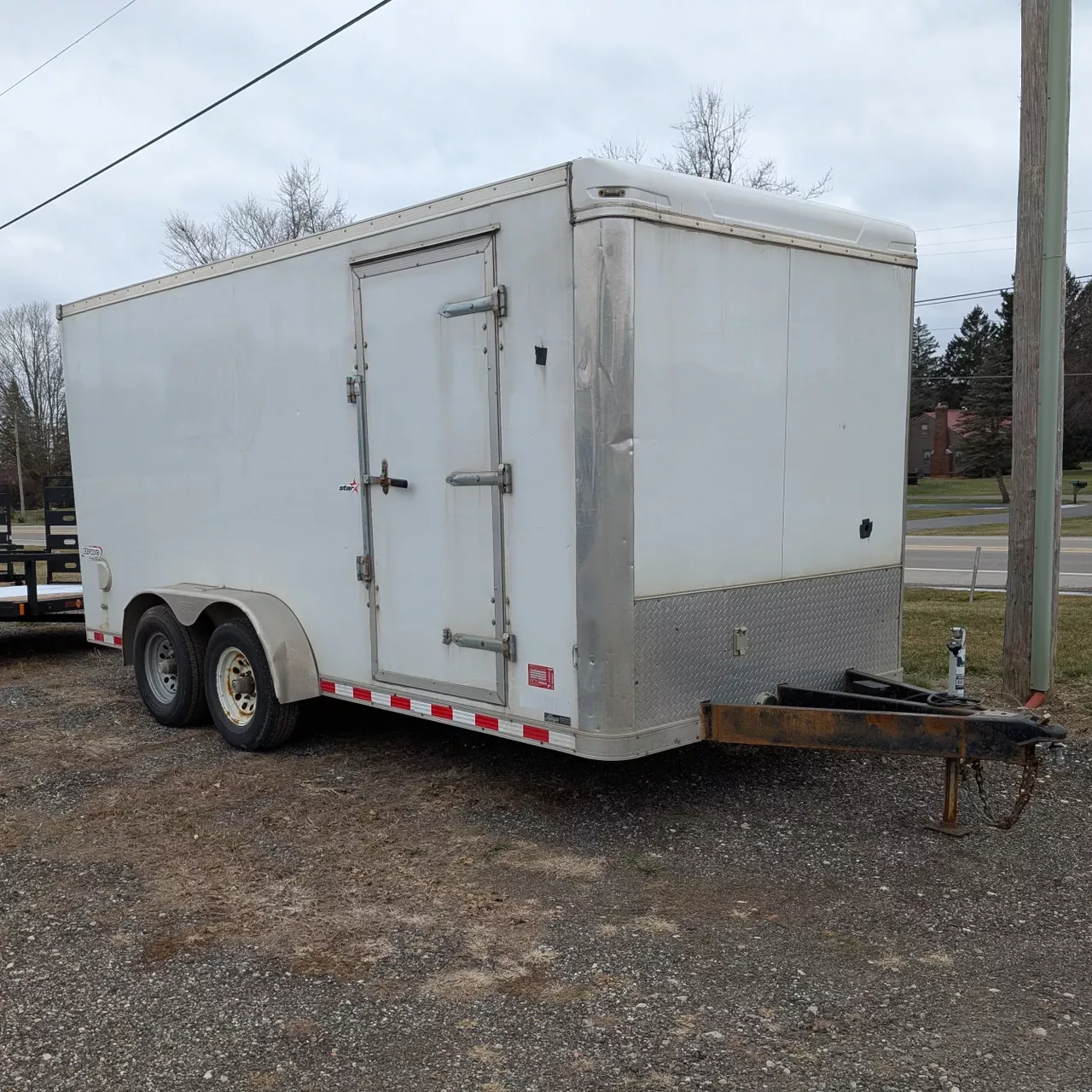 2015 Bravo 7 x 16 Enclosed Trailer