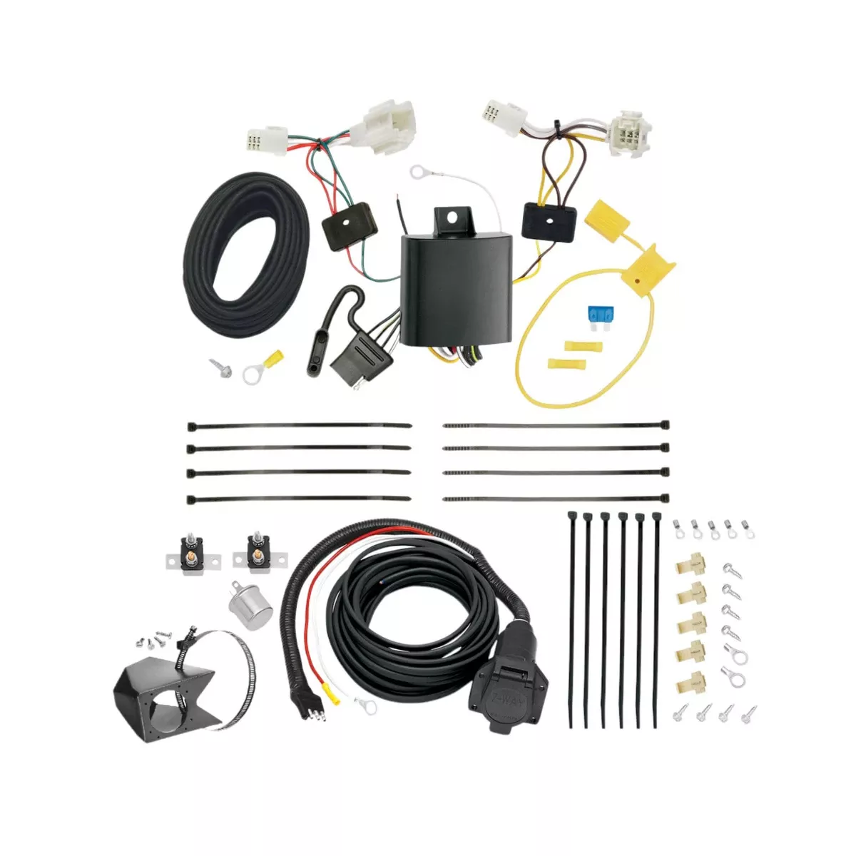 2016-2021 Mazda CX-3Tekonsha Custom 7-Way + Brake Controller Install Kit