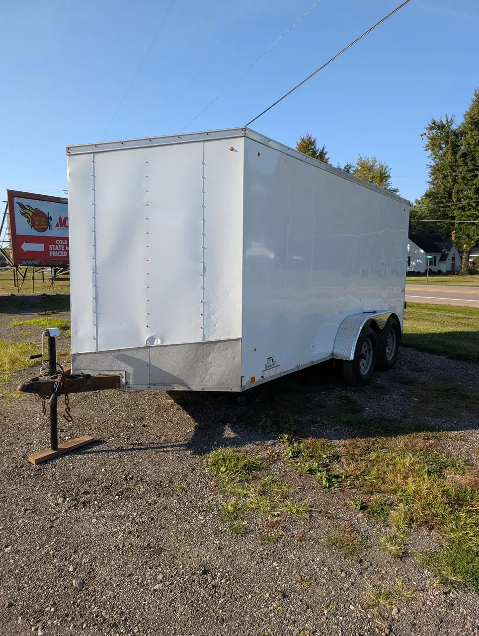 2016 Look ST 7 x 14 Enclosed Trailer