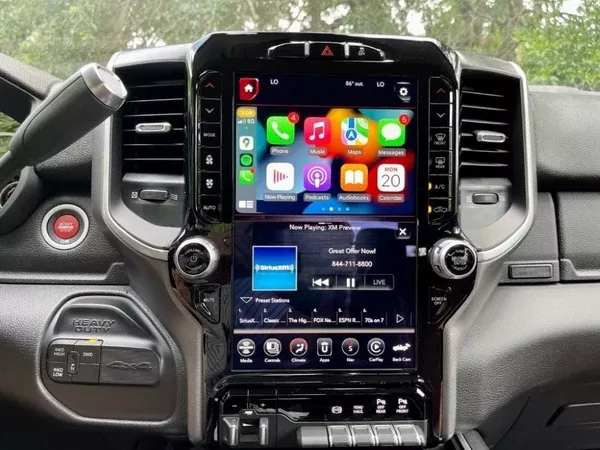 2019-2022 Ram 1500 Uconnect 4™ UAX 4C NAV 12" Display with Apple CarPlay™ I Android Auto™