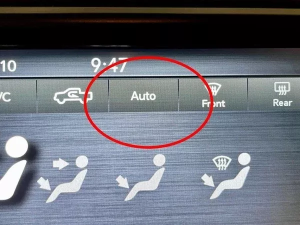 2019-2024 Ram 1500 2500 3500 Interior Auto Climate Control Kit