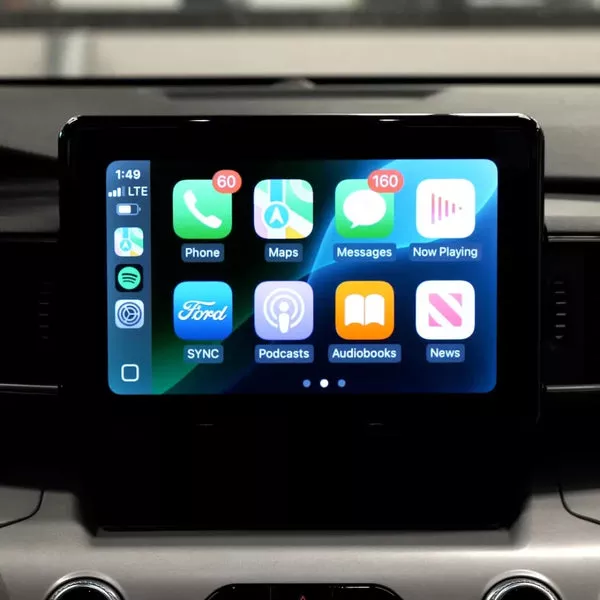 2020-2024 Ford Explorer Sync 3™ to Sync 4™ NAV 8" Touchscreen Display Retrofit with Wireless Apple CarPlay™ I Android Auto™