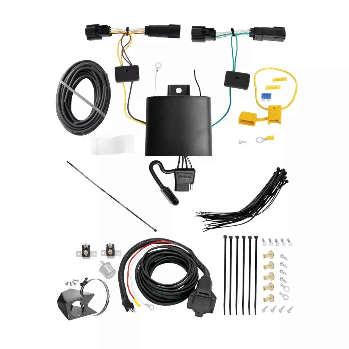 2022-2024 Jeep Grand CherokeeTekonsha Custom 7-Way + Brake Controller Install Kit