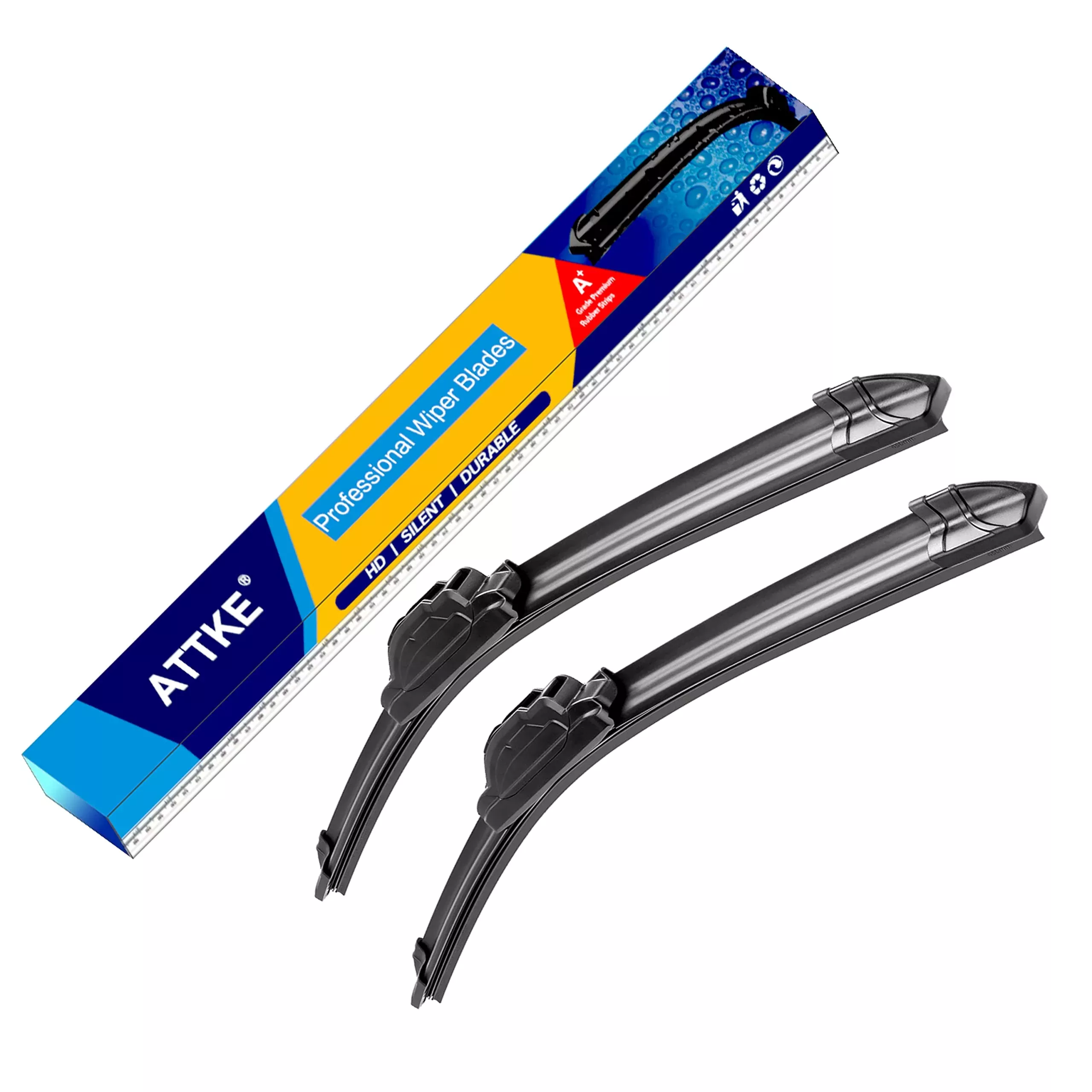 26' + 16' Oem Quality Front Windshield Hook Wiper Blades Oe Original Style (Set Of 2)