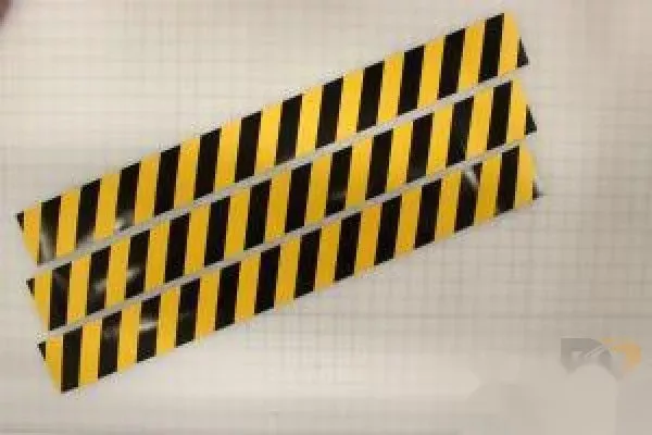 28757AKS Kit Reflective Tape Platforms Black / Yellow 3 Inch Kit Shipout