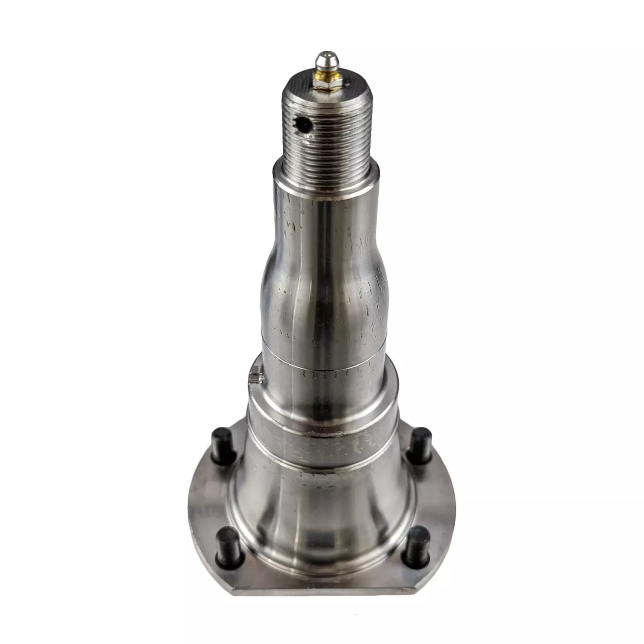 #42 Lubed Spindle For 7000lb Axle - W/ Brake Flange - Straight