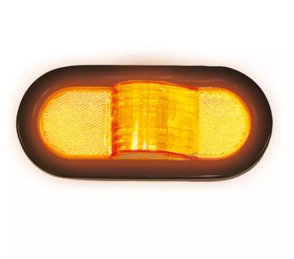 6″ Midship Turn Signal and Side Marker with Reflex and 9 LEDs