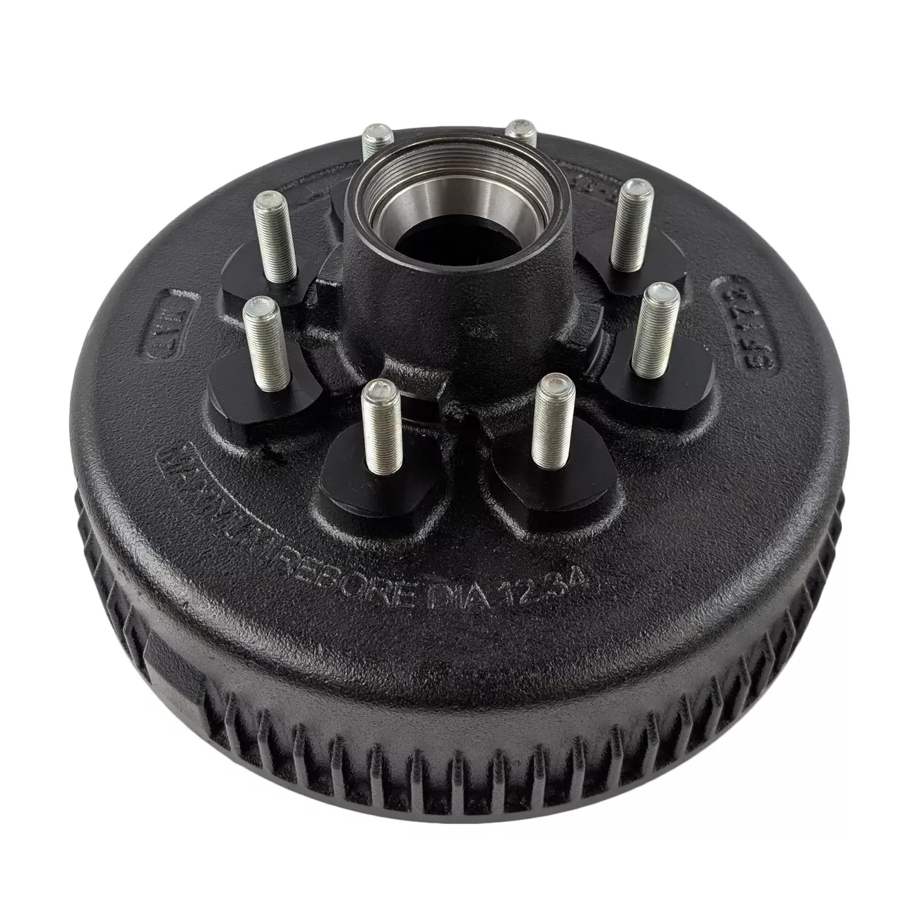 8 Lug on 6 1/2" Brake Drum 7,200lb-8,000lb 9/16-18 Stud