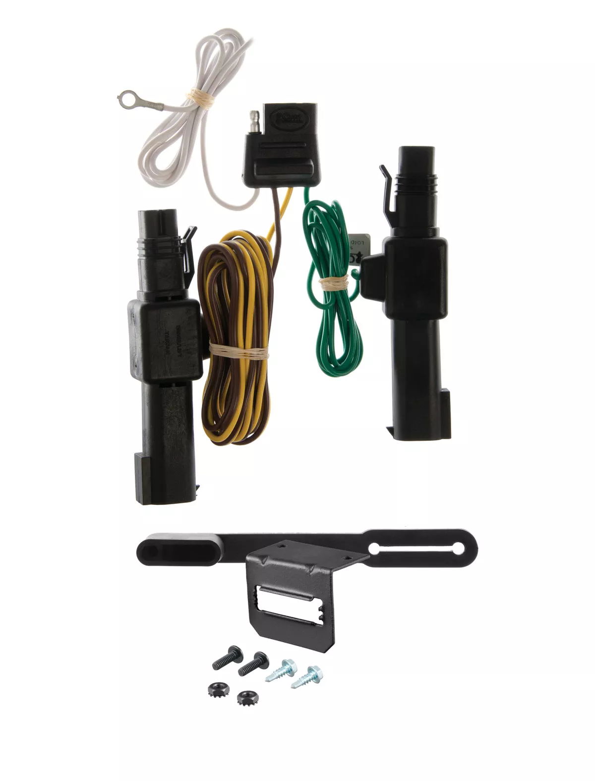 86-94 Dodge Ram 3500Excluding factory receiver CURT 4-flat Plug and Play Trailer Wiring