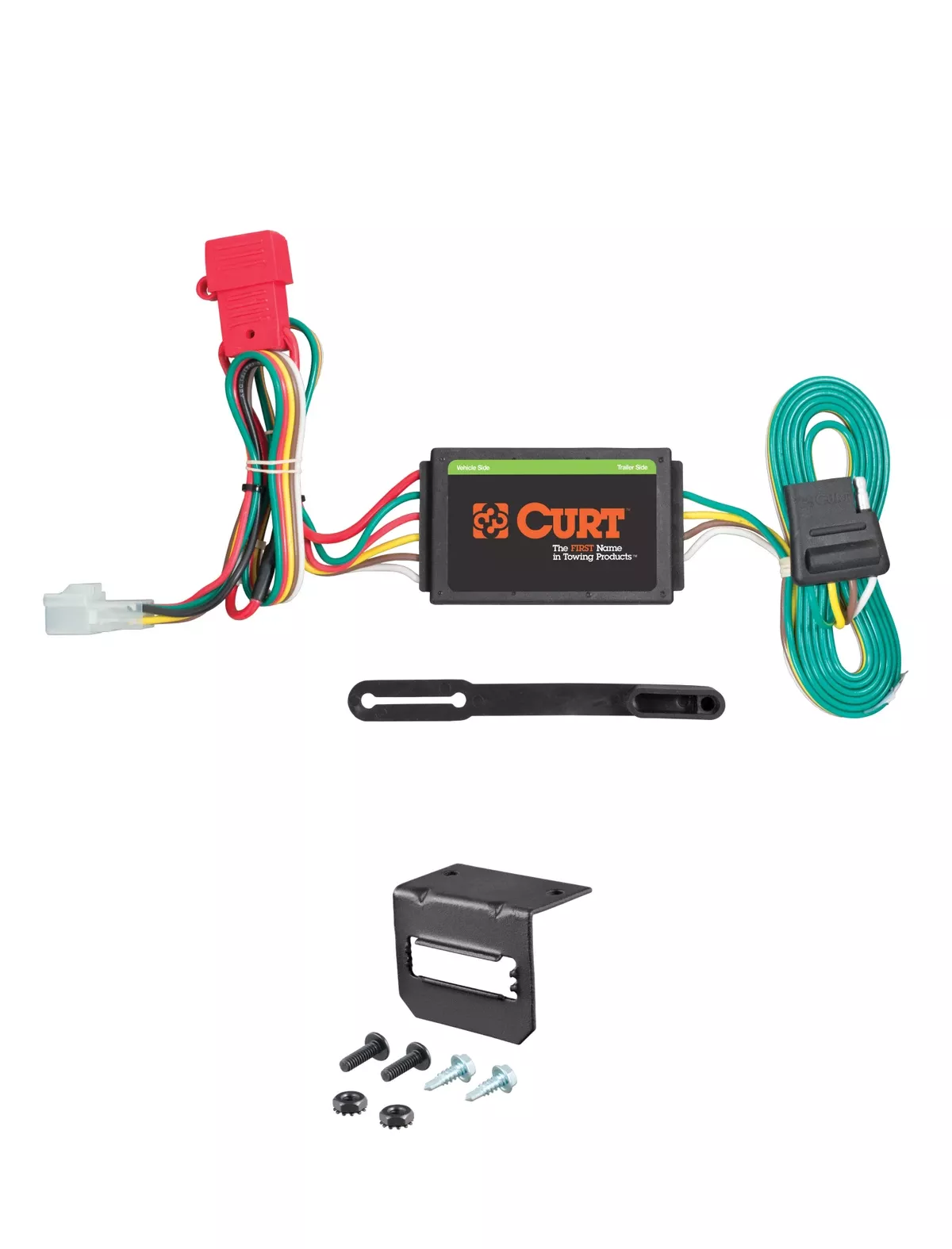 98-08 Subaru Forester CURT 4-flat Plug and Play Trailer Wiring