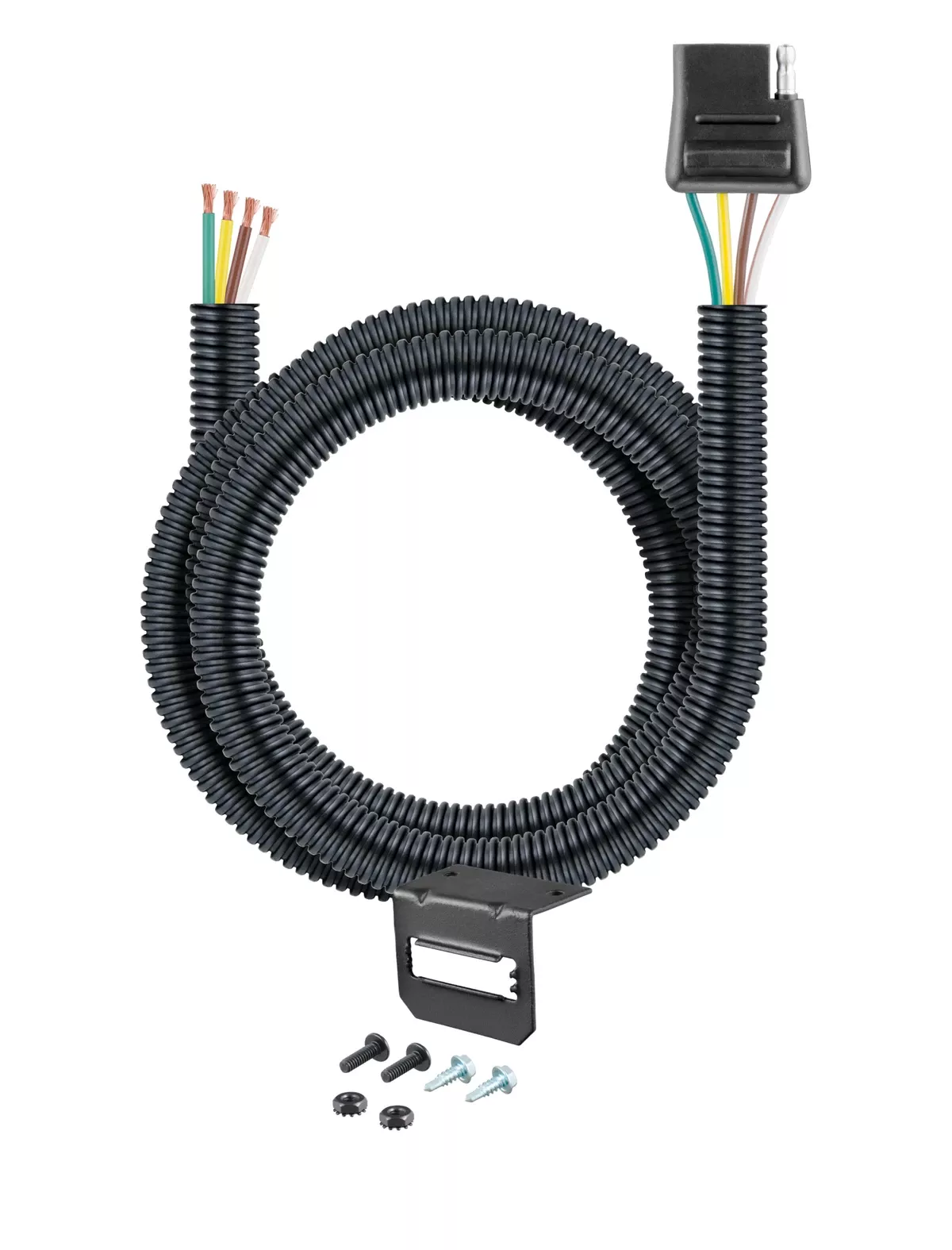 99-01 GMC Envoy CURT 4-flat Plug and Play Trailer Wiring
