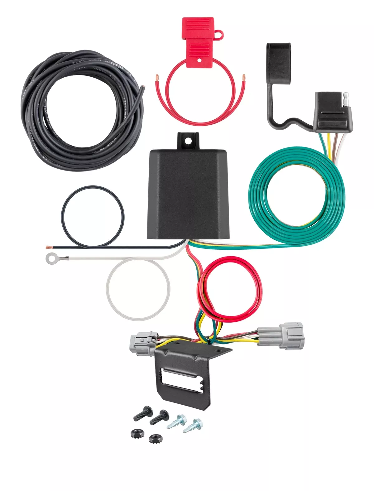 99-02 Nissan Quest CURT 4-flat Plug and Play Trailer Wiring