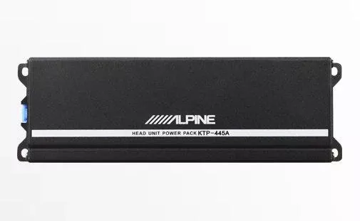 Alpine KTP-445A 4-Channel 45W RMS Power Pack Car Amplifier, Fits Behind Stereo