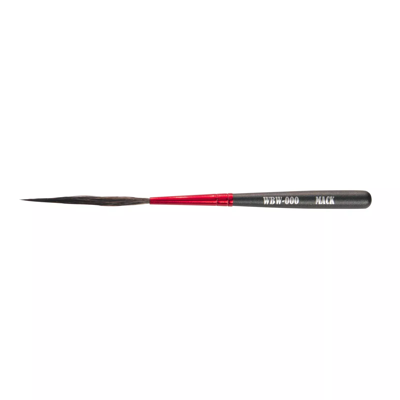 Andrew Mack Wizard Black Widow Scroll Striper Brush Series Wbw Size 000