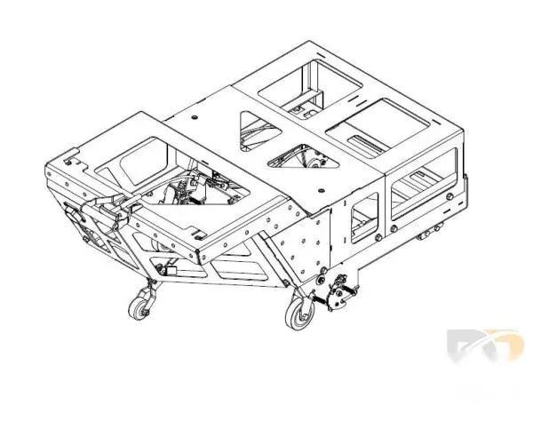 ASSEMBLY SEAT BASE - DS - RU 56 RU2017SE KIT SHIPOUT 503607AKS
