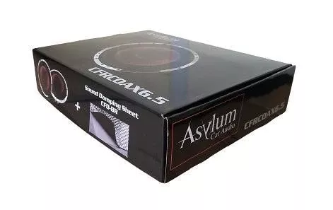 Asylum CFRCOAX6.5 6.5" Coaxial Speakers 1" Silk Dome Tweeter