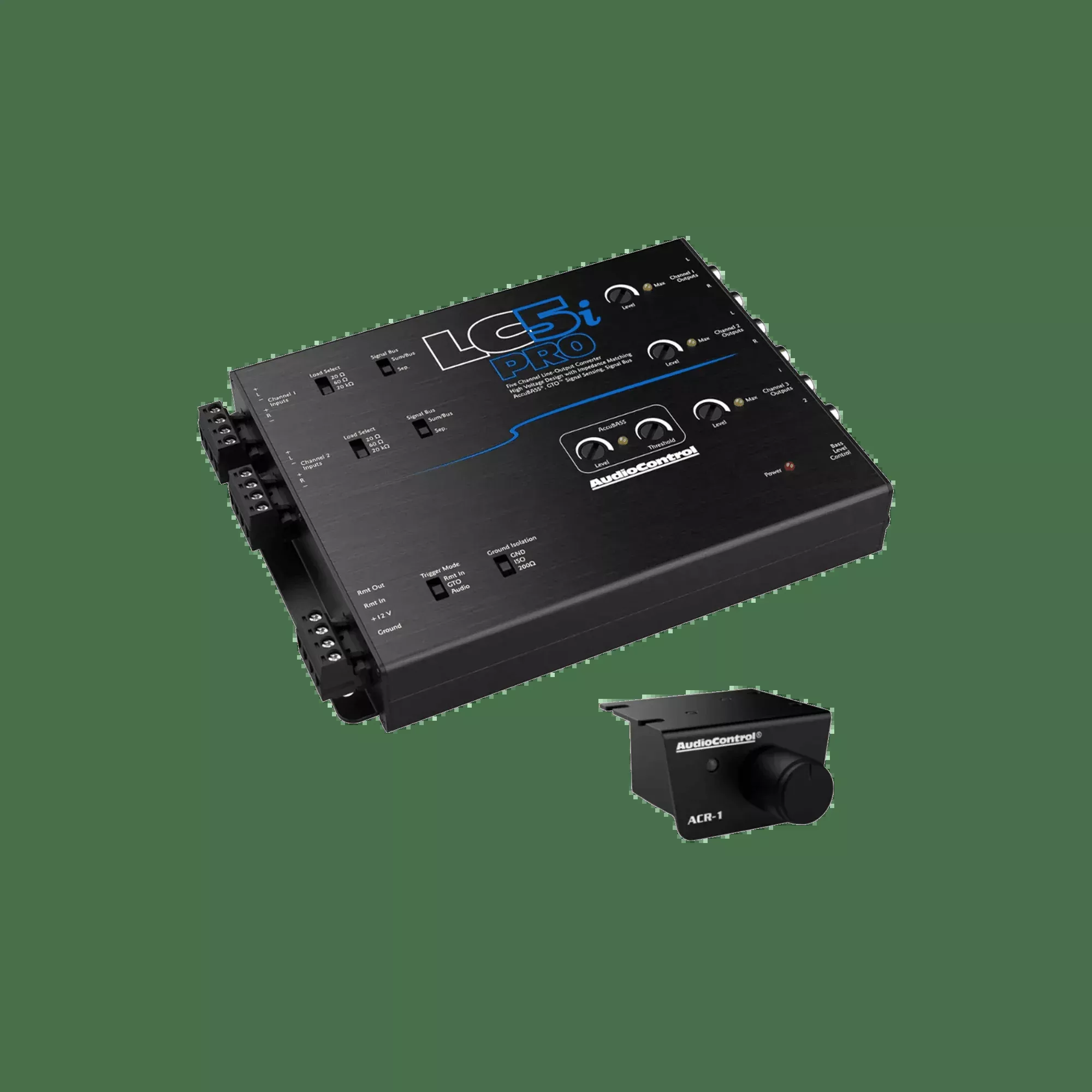 AudioControl LC5iPRO 5-Channel Line Output Converter w/AccuBASS