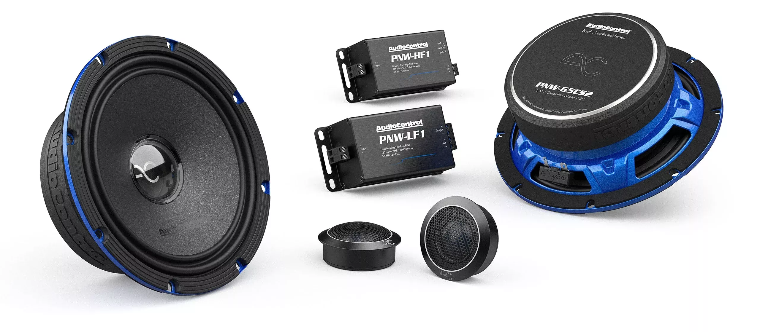 Audiocontrol PNW-65CS2 PNW Series 6.5" Component Speakers