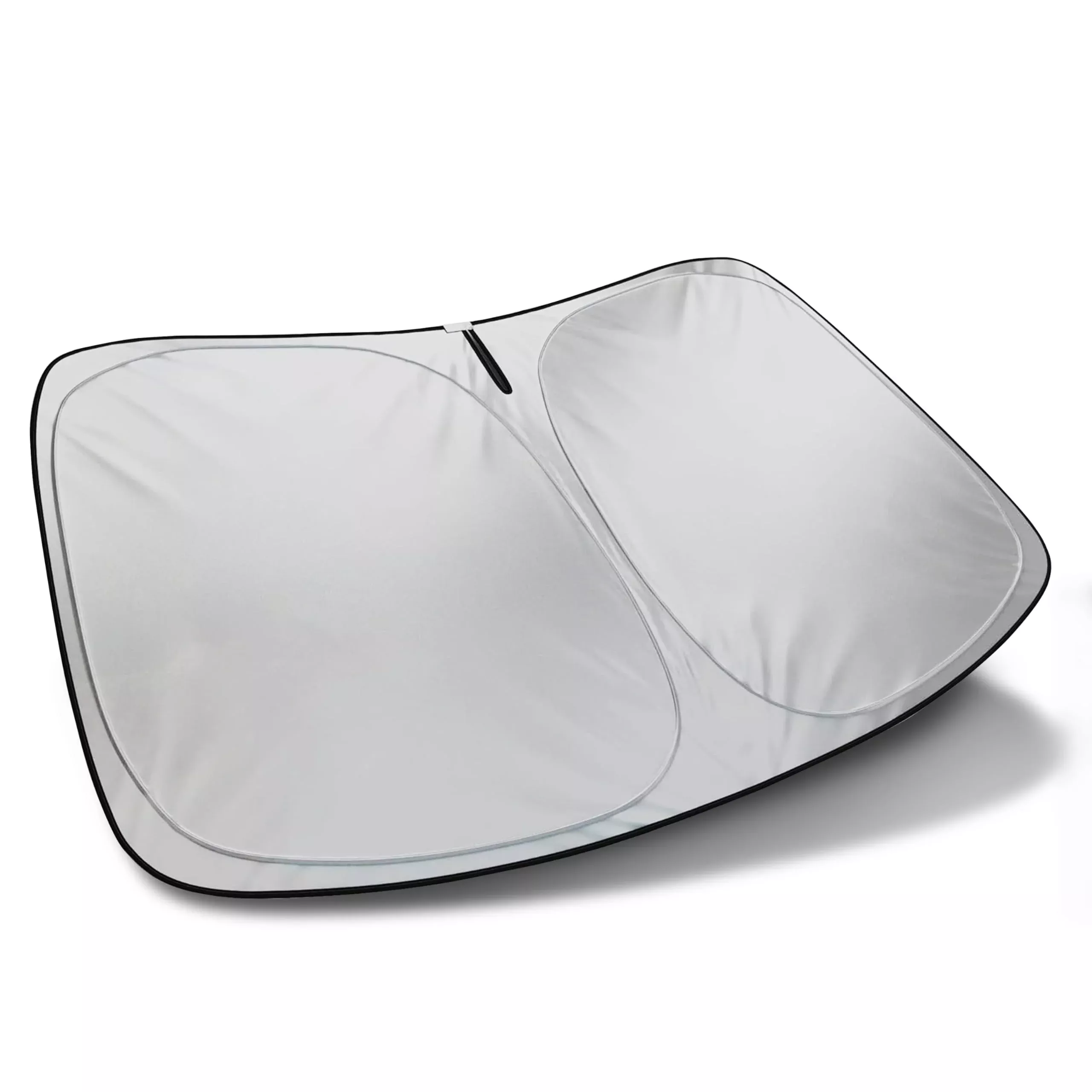 Autotech Park Foldable Sunshade Compatible With 2018-2024 Nissan Leaf Hatchback, Uv Reflective And Easy Storage, Custom-Fit Car Windshield Sun Shade