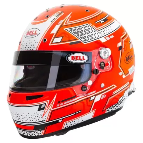 Bell RS7 Stamina Helmet - Red Graphic