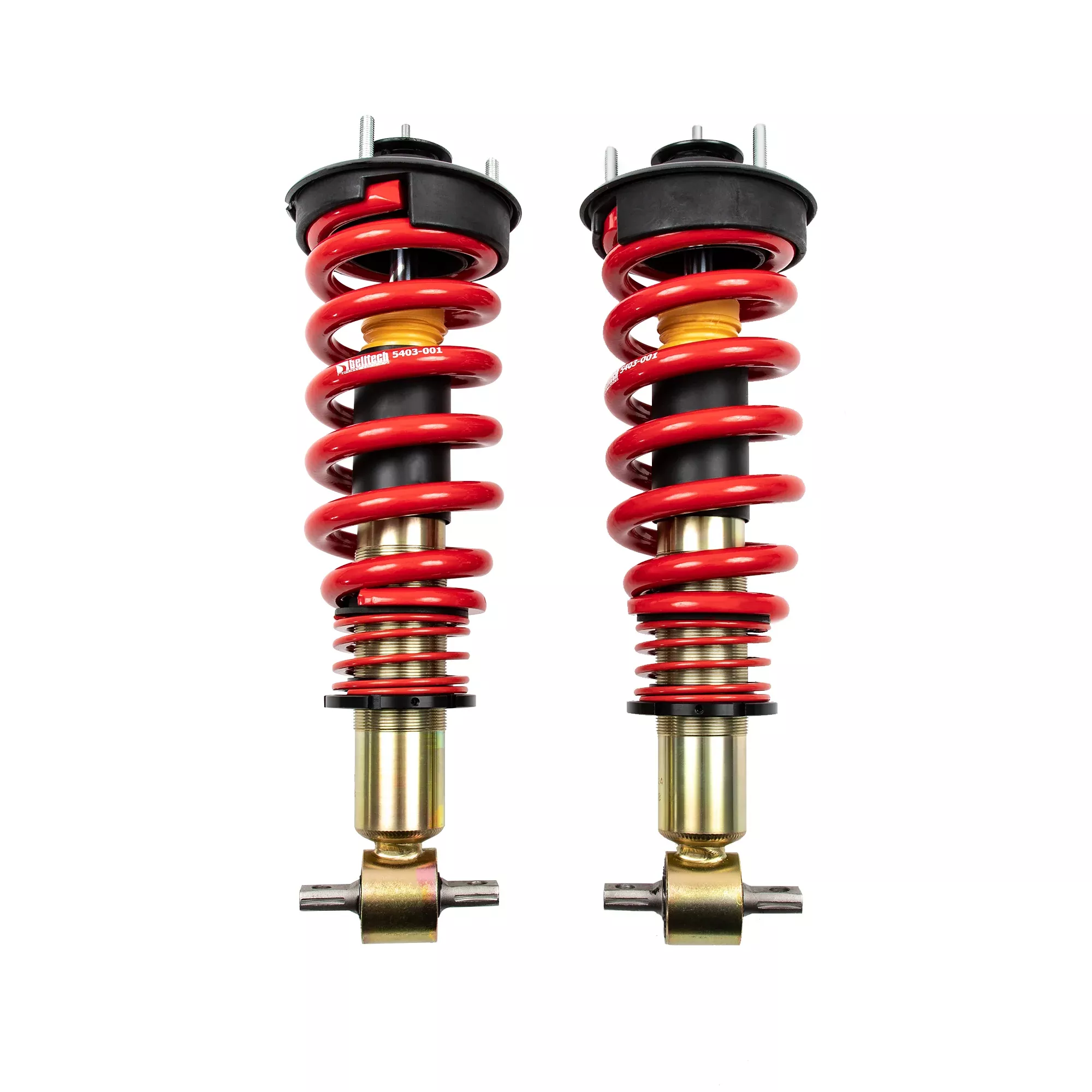 BELLTECH 15002 COILOVER KIT Factory Preset Fixed Damping 1-3 in. Height Adjustable Drop 2007-2018 Chevrolet / GMC Sierra (All Cabs) 2wd/4wd Coilover Struts only (fixed dampening) 1 in.-3 in. Drop