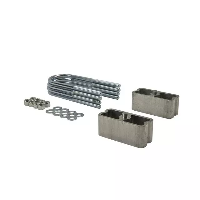 BELLTECH 6100 LOWERING BLOCK KIT Universal 2 in. Rear Lowering Block Kit