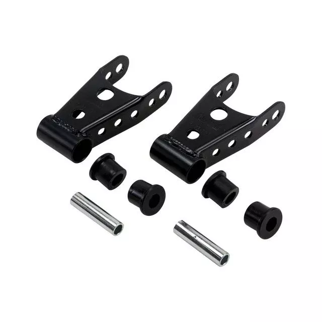 BELLTECH 6423 SHACKLE KIT 1 in. Drop Leaf Spring Shackle 2011-2018 Chevrolet Silverado/Sierra 2500 Pickup 2015 Ford F150 (Ext/Crew Cab short bed) 1' Rear Drop
