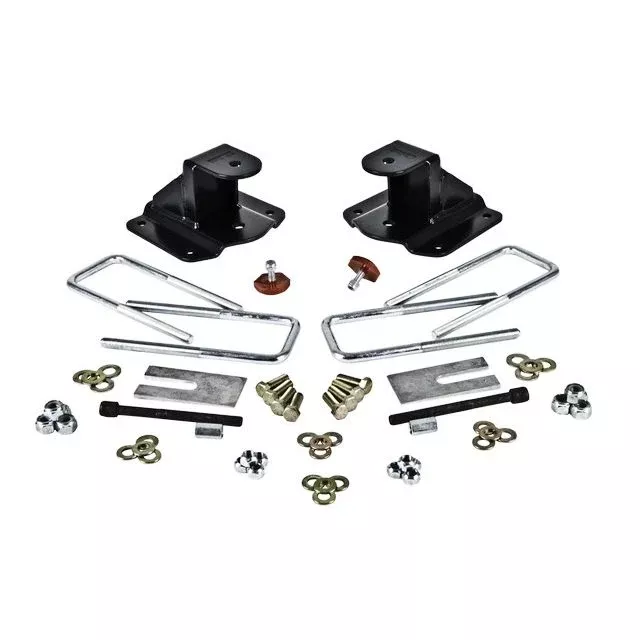 BELLTECH 6588 HANGER KIT 2 in. Drop Leaf Spring Hanger Kit (Front Hanger) 1994-1999 Dodge Ram 3500 (used in kit #6592) 2' Rear Drop