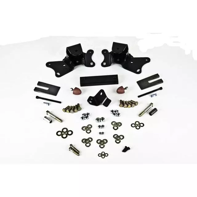 BELLTECH 6902 HANGER KIT 2 in. Drop Leaf Spring Hanger Kit (Front Hanger) 1988-1998 Chevrolet Silverado/Sierra C2500 & C3500 (used in kit #69006905) 2' Rear Drop