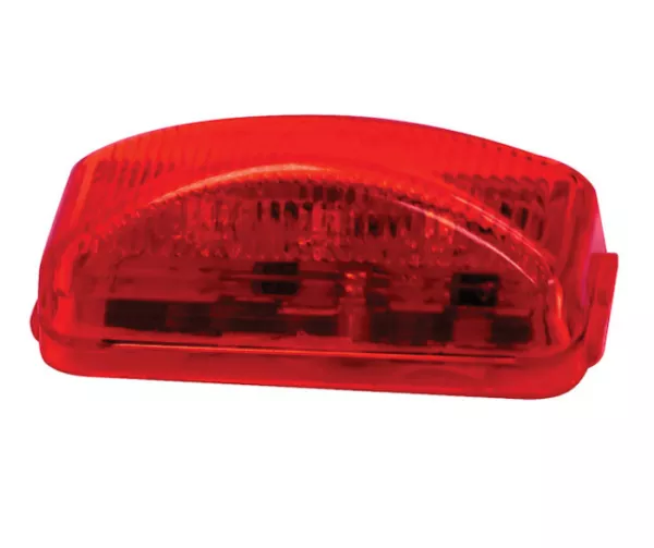 Buyers – 2.5″ Red Clearance LED Light, Rectangular