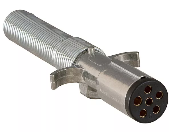 Buyers – 6 Way Round Pin with Spring (Trailer End)