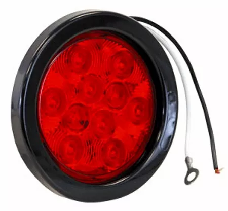 Buyers – Red 4″ Round LED Stop / Turn / Tail Light