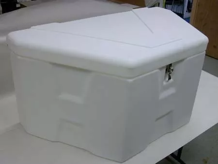 Buyers – Trailer Tongue Tool Box – White Poly