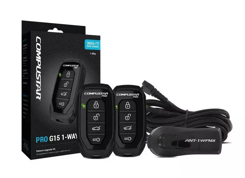 Compustar RF-P1WG15-AP 1-Way Remote Package - 1500 Foot Range