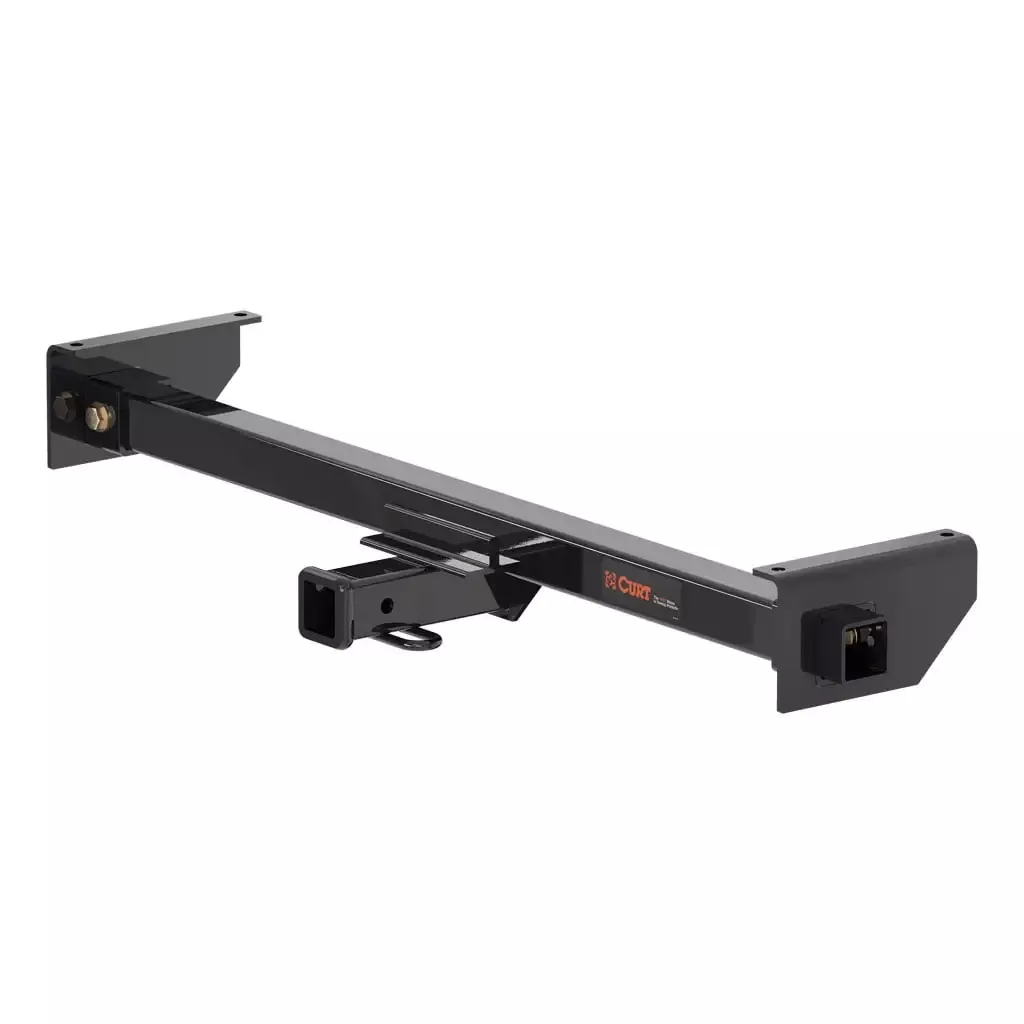 CURT 13701 Adjustable RV Trailer Hitch, 2" Receiver (Up to 51" Frames, 2" Drop)