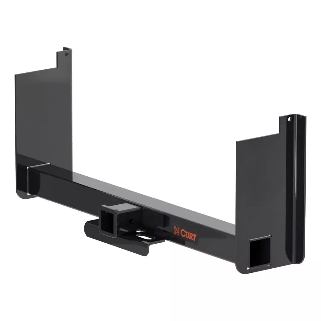 CURT 15924 Universal Weld-On Trailer Hitch, 2-1/2" Receiver (Up to 44" Frames, 18" Drop)
