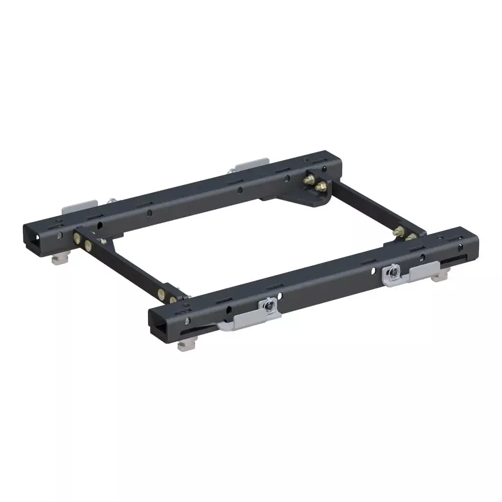 CURT 16050 Puck System 5th Wheel Rails, Select Chevy Silverado, GMC Sierra 2500 HD, 3500 HD