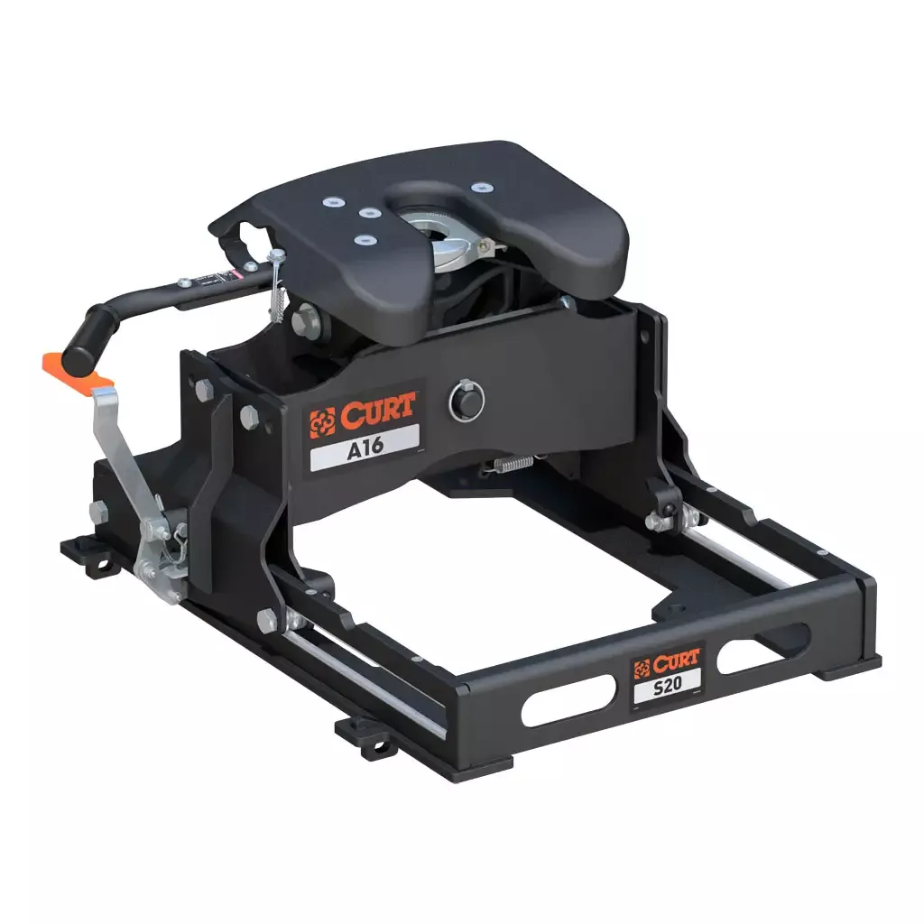 CURT 16052 A16 Sliding 5th Wheel Hitch, 16,000 lbs.