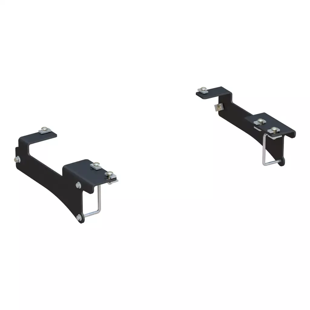 CURT 16429 Custom 5th Wheel Brackets, Select Chevrolet Silverado, GMC Sierra 2500, 3500 HD