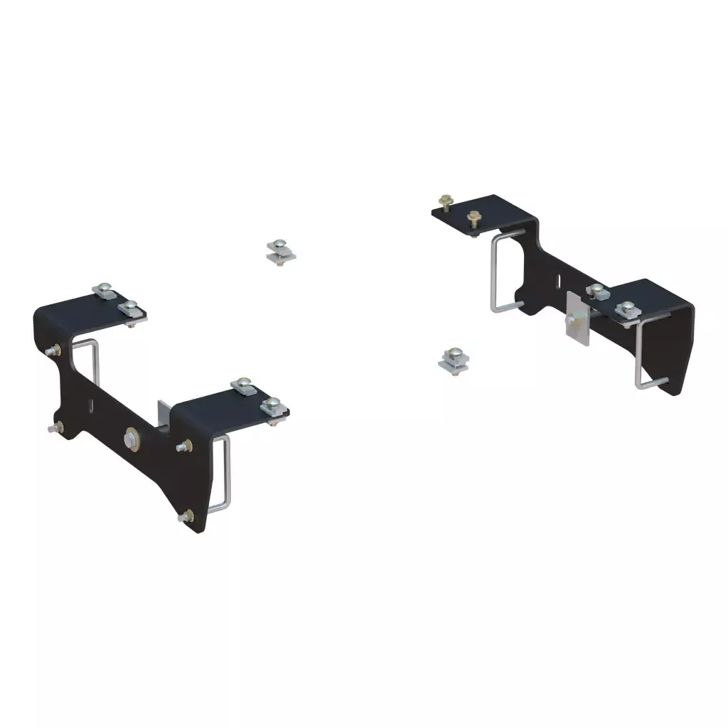 CURT 16469 Custom 5th Wheel Brackets, Select Silverado, Sierra 1500 (Except 5.5' Bed)